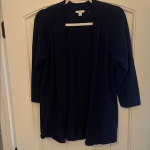 GAP Women's Elegant Navy University Cardigan Size M Lightweight
